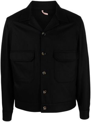 Dell'oglio long-sleeve button-up shirt - Black