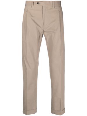 Dell'oglio pleated tailored trousers - Neutrals
