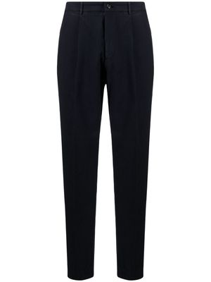 Dell'oglio pleated tapered-leg trousers - Blue