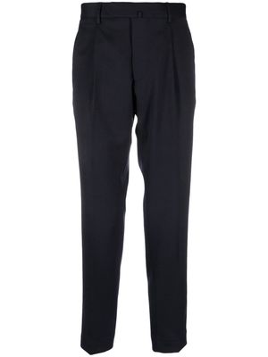 Dell'oglio pleated tapered trousers - Blue