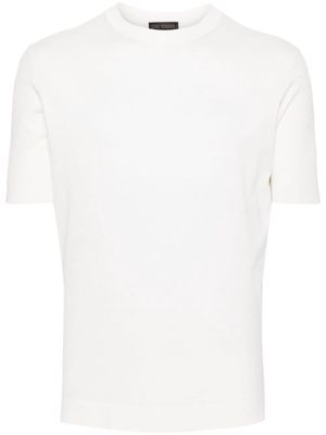 Dell'oglio short-sleeve cotton jumper - White