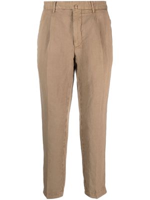 Dell'oglio slim-cut tailored trousers - Neutrals