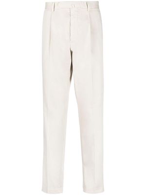 Dell'oglio slim-cut tapered trousers - Neutrals
