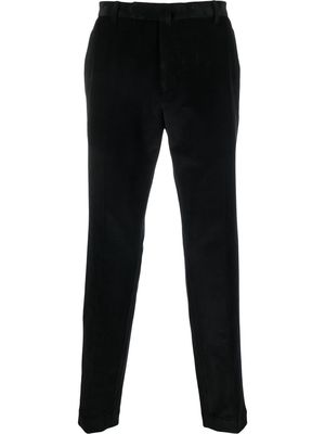 Dell'oglio straight-leg corduroy trousers - Black