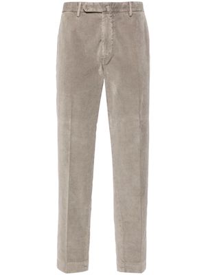 Dell'oglio tapered corduroy trousers - Grey