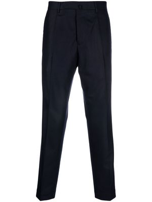 Dell'oglio tapered-leg tailored trousers - Blue