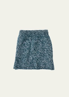 Delphine Knit Alpaca Mini Skirt