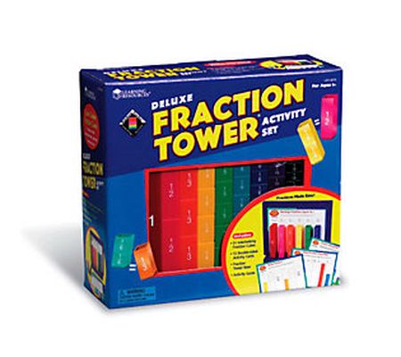 Deluxe Fraction Tower Activity Set by LearningR esources