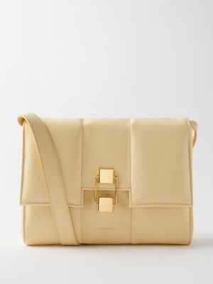 Demellier - Alexandria Quilted-leather Shoulder Bag - Womens - Cream