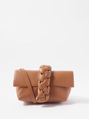 Demellier - Verona Mini Leather Cross-body Bag - Womens - Tan