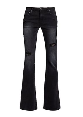 Demi Mid-Rise Flare Jeans