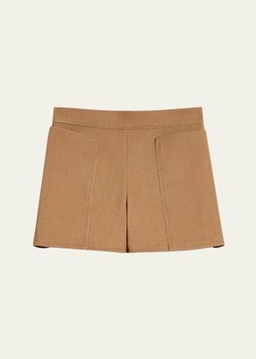 Denaro Slim Cotton Shorts