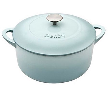 Denby Pavilion 4L Cast Iron Round Casserole