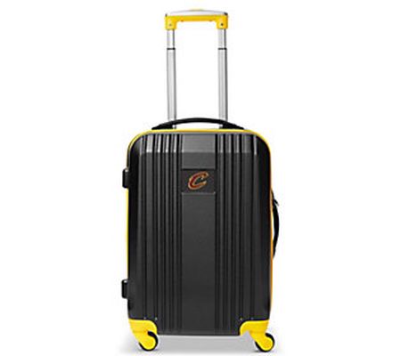 Denco NBA 21 Inch Carry-On Hardcase 2-Tone Spin ner Yellow