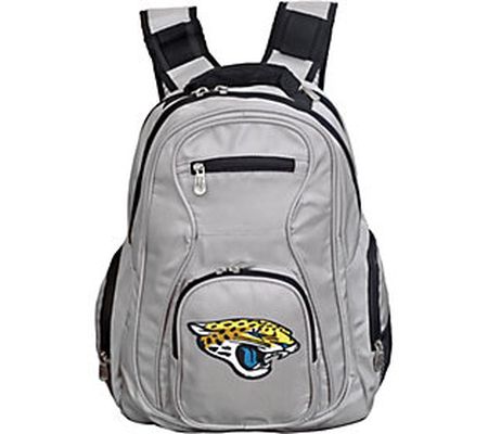 Denco NFL 19 Inch Premium Laptop Backpack Pink Gray