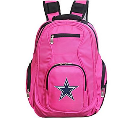 Denco NFL 19 Inch Premium Laptop Backpack Pink