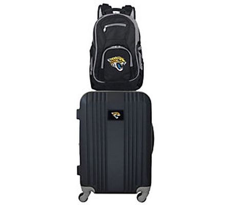Denco NFL 2 Piece Backpack and Carry-On Travel Set