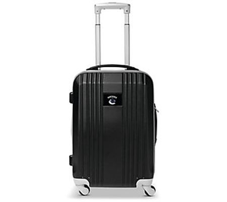Denco NHL 21 Inch Carry-On Hard Case Two-Tone S pinner Gray
