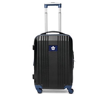 Denco NHL 21 Inch Carry-On Hard Case Two-Tone S pinner Navy