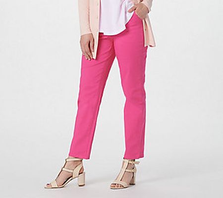 Denim & Co. Original Waist Stretch Tall Side Pocket Pants