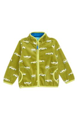 Denim Bay Kids' Print Fleece Jacket in Green