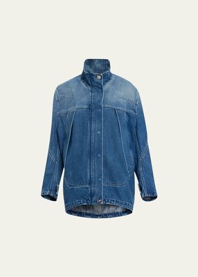 Denim Jacket with Special Compound