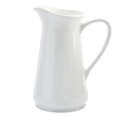 Denmark 2.8-liter White Porcelain Pitcher