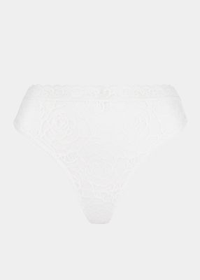 Dentelle Scalloped Lace Thong