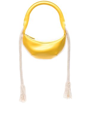 DENTRO Inni leather shoulder bag - Yellow