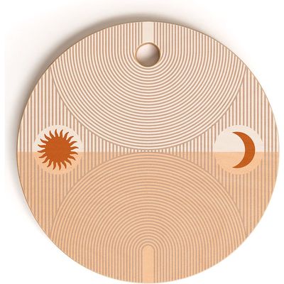 Deny Designs Celestial Arches by Iveta Abolina Cutting Board in Beige 