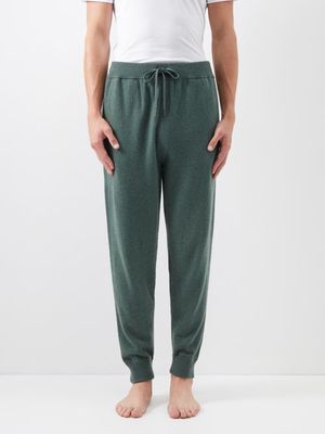 Derek Rose - Finley Cashmere Pyjama Trousers - Mens - Green