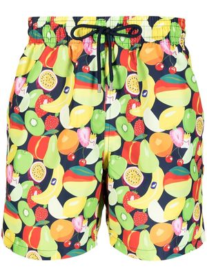 Derek Rose fruit print swim shorts - Multicolour