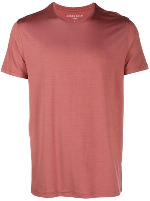 Derek Rose jersey-knit short-sleeved T-shirt - Brown