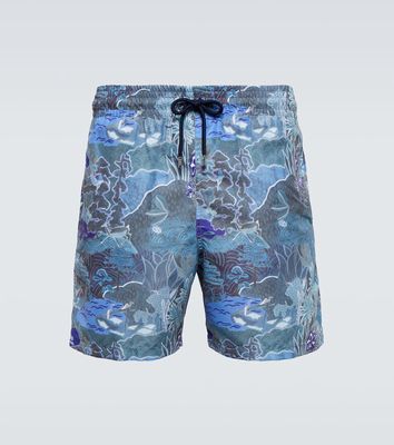 Derek Rose Maui 51 printed swim shorts