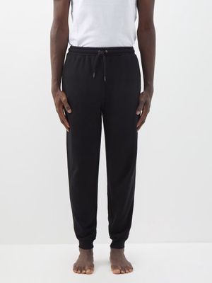 Derek Rose - Quinn Cotton-blend Pyjama Trousers - Mens - Black