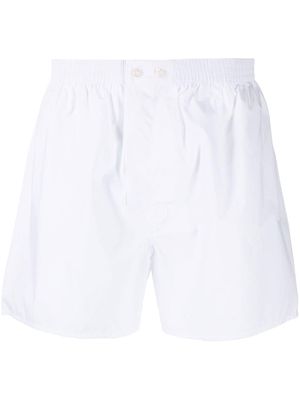 Derek Rose Savoy cotton boxer shorts - White