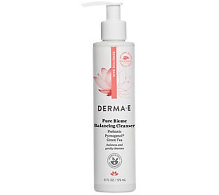 DERMA E Pure Biome Balancing Cleanser, 6 oz