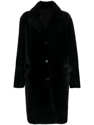 Desa 1972 Cipria reversible shearling coat - Black