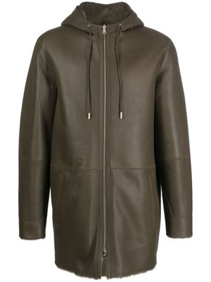 Desa 1972 K13883 reversible leather coat - Green