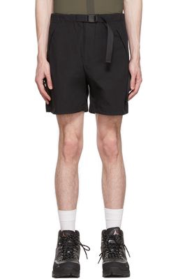 Descente Allterrain Black Cotton Shorts
