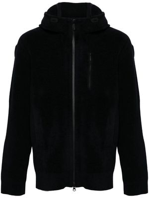 Descente ALLTERRAIN Fusion Knit zip-up hooded jacket - Black