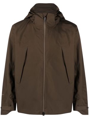 Descente ALLTERRAIN Gore Tex hooded performance jacket - Brown