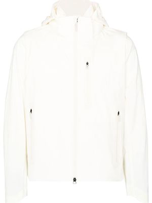 Descente ALLTERRAIN Primeflex detachable-sleeve hooded jacket - Neutrals