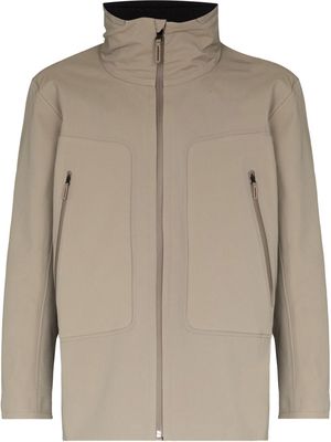 Descente ALLTERRAIN reversible hooded jacket - Neutrals