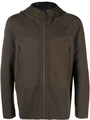 Descente ALLTERRAIN reversible zip-up hooded jacket - Green