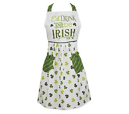 Design Imports Eat Drink And Be Irish Skirt Apr on