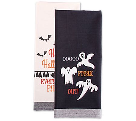 Design Imports Everybatty Party Set of 2 Kitche n Towels