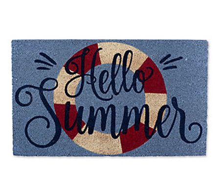Design Imports Hello Summer Doormat