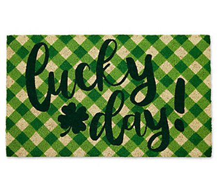 Design Imports Lucky Day] 17" x 29" Doormat
