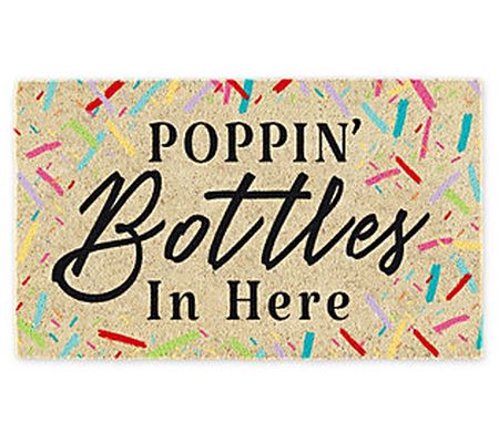 Design Imports Poppin' Bottles 17" x 29"  Doorm at